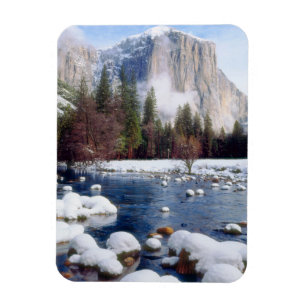 Imán Parque Nacional Yosemite en invierno