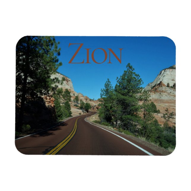 Imán Parque nacional Zion Souvenir Utah (Horizontal)