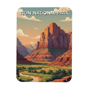Imán Parque Nacional Zion Utah