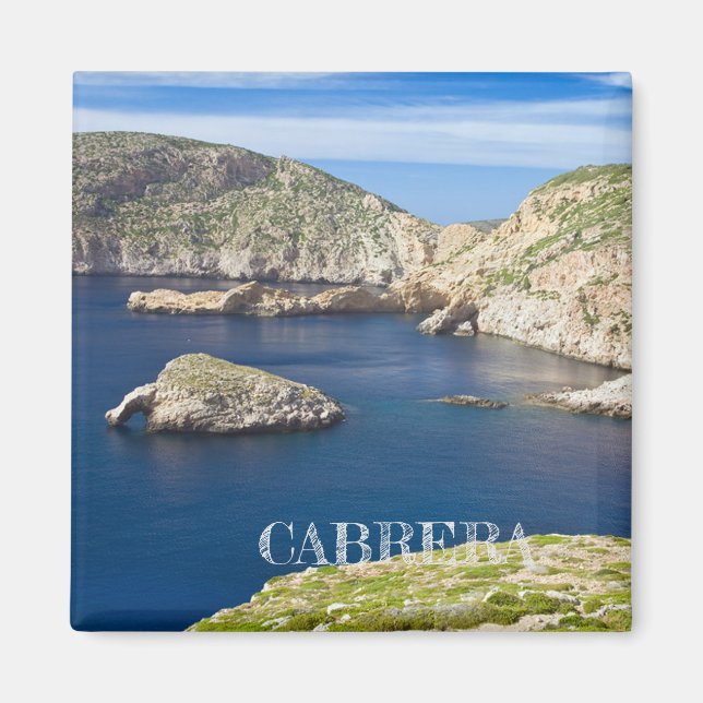 imán parque natural de Cabrera en Baleares (Frente)