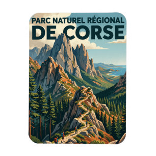Imán Parque Natural Regional de Córcega Francia