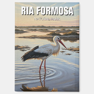 Imán Parque natural Ria Formosa Portugal Viajes