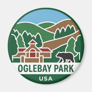 Imán Parque Oglebay EE. UU.