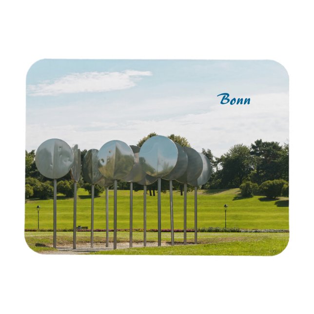 Imán Parque Rheinaue en Bonn (Horizontal)