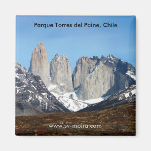 Imán Parque Torres del Paine, Chile