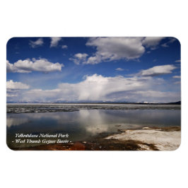 IMÁN PARQUE YELLOWSTONE, CUENCA DE GÉISERES WEST THUMB 