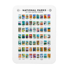 Imán Parques nacionales de Estados Unidos