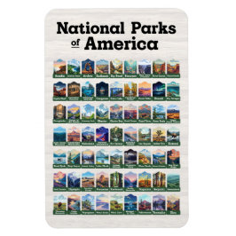 Imán Parques nacionales de los Estados Unidos de Améric