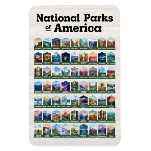 Imán Parques nacionales de los Estados Unidos de Améric