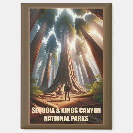 Imán Parques nacionales del Cañón Sequoia y Kings