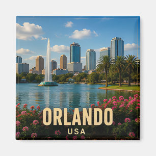 Imán Parques Temáticos Orlando Florida EE. UU. Central 