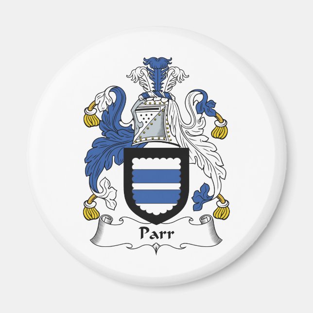 Imán Parr Family Crest (Frente)