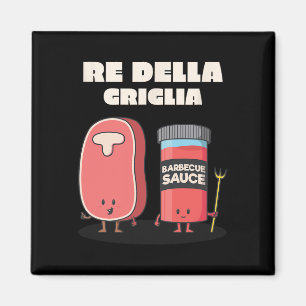 Imán Parrillada King Of The Grill Bbq