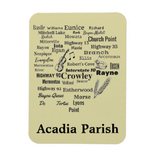 Imán Parroquia de Acadia Luisiana Cities & Places Magne