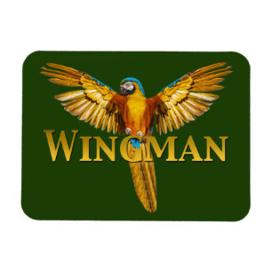 Imán Parrot Wingman