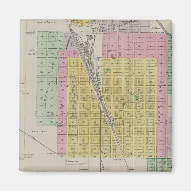 Imán Parsons, Condado de Labette, Kansas (Frente)