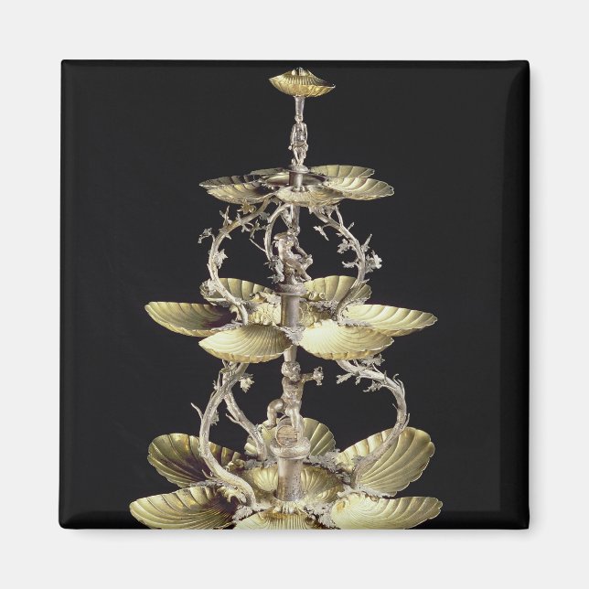 Imán parte central de tabla Grabado en relieve (Frente)