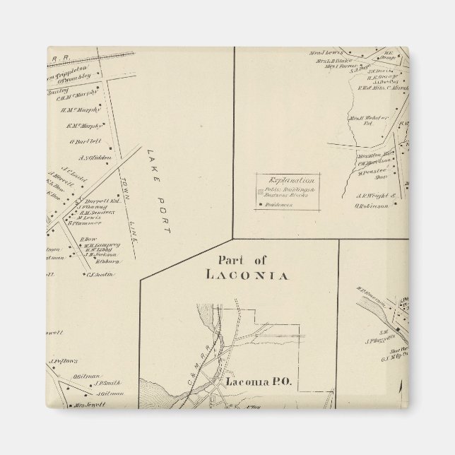 Imán Parte de Laconia (Frente)