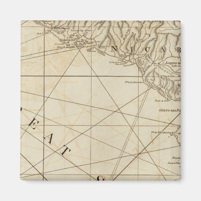 Imán Parte de las provincias de Costa Rica y Nicaragua (Frente)