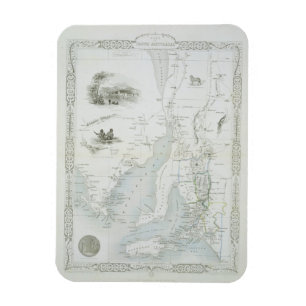 Imán Parte de sur de Australia, de una serie de mamáes