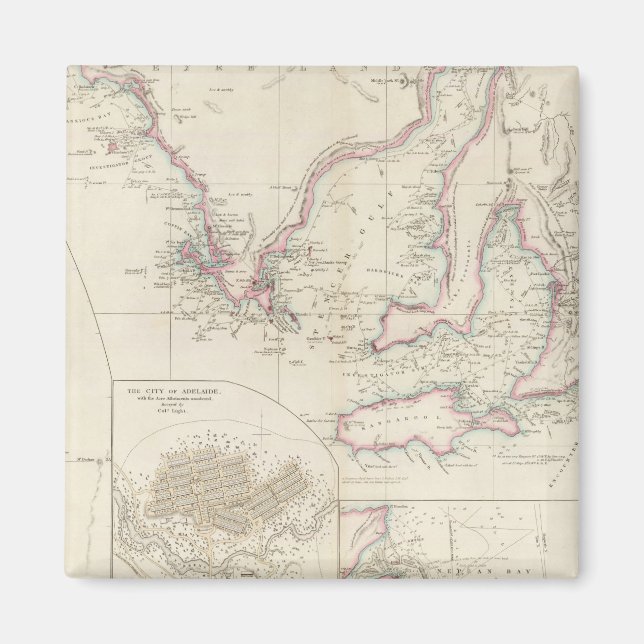 Imán Parte marítima de Australia del Sur (Frente)