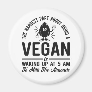 Imán Parte más dura Vegan, Leche los almendros, diverti