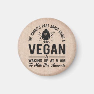Imán Parte más dura Vegan, Leche los almendros, diverti