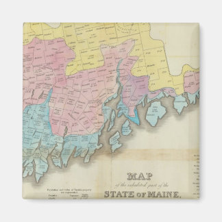 Imán Partes habitadas de Maine