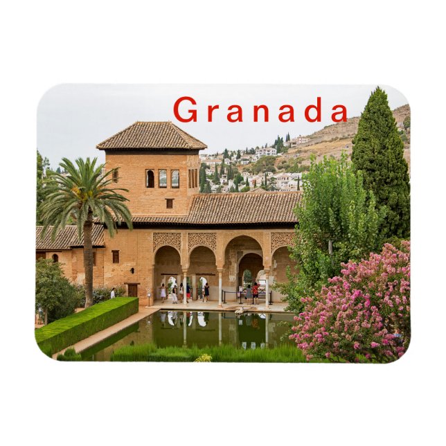 Imán Parthal - fragmento de la Alhambra. (Horizontal)