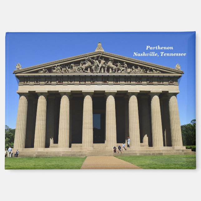 Imán Parthenon Nashville Tennessee (Anverso)