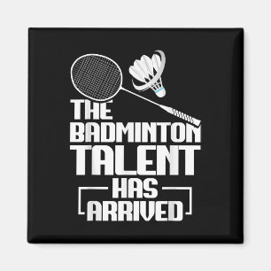 Imán Partido de bádminton Talento Shuttle Jugador Bádmi