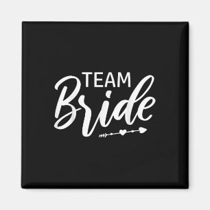 Imán Partido de Boda de Novia en Equipo
