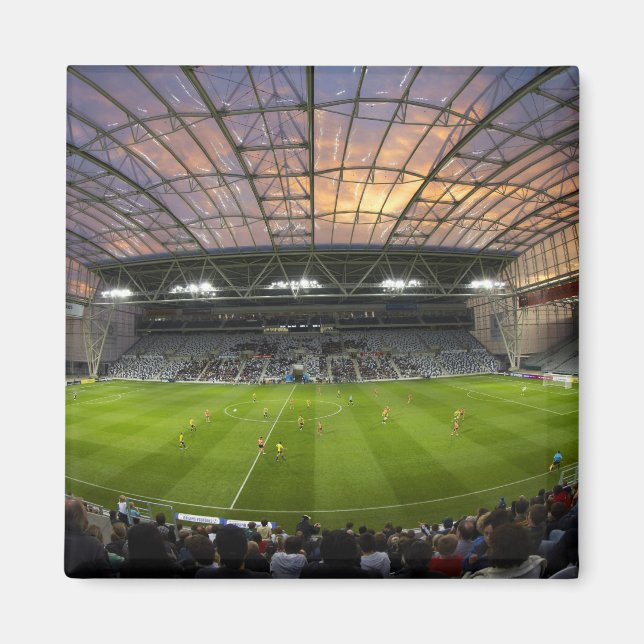 Imán Partido de fútbol, Forsyth Barr Stadium, Dunedin (Frente)