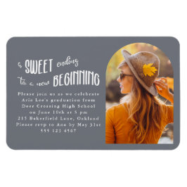 Imán Partido de Graduación de Fotografías de New Beginn