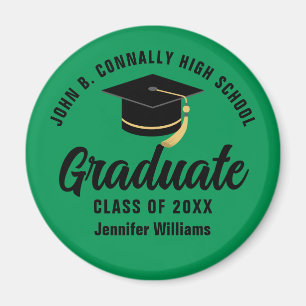 Imán Partido de Graduación de Personalizado de Graduado