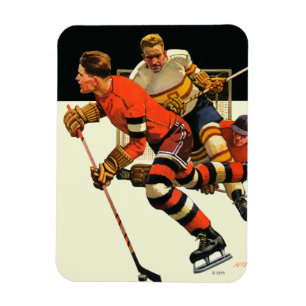Imán Partido de hockey sobre hielo