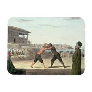 Imán Partido de lucha libre, Constantinopla (p/c sobre