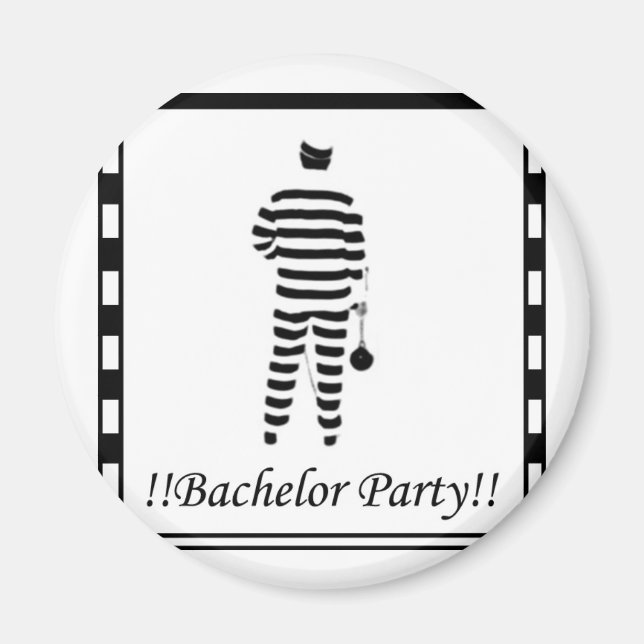 Imán Partido del bachiller - Hombre de prisión (Frente)