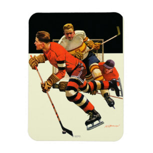Imán Partido del hockey sobre hielo