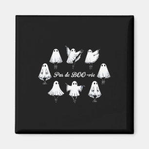 Imán Pas De Boo-rée Funny Ballet Fantasma Baila Hallowe