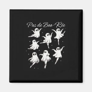 Imán Pas De Boo-rée Funny Fantasma Ballet Dance Hallowe