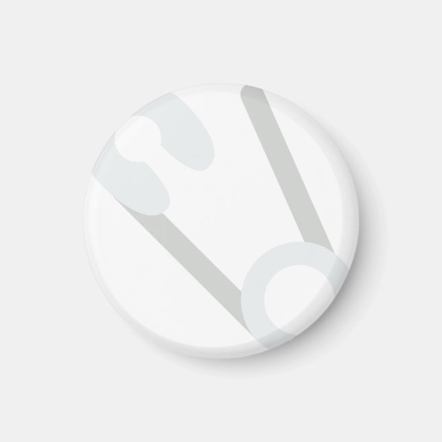 Imán pasador de seguridad abierto (Frente)