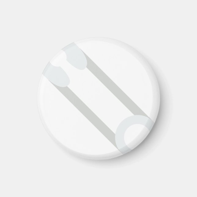 Imán pasador de seguridad cerrado (Frente)