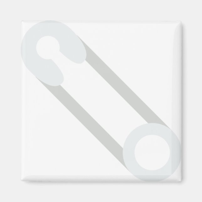 Imán pasador de seguridad cerrado (Frente)