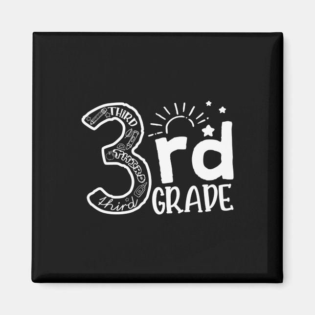 Imán Pasar al tercer grado de la brigada docente y terc (Frente)