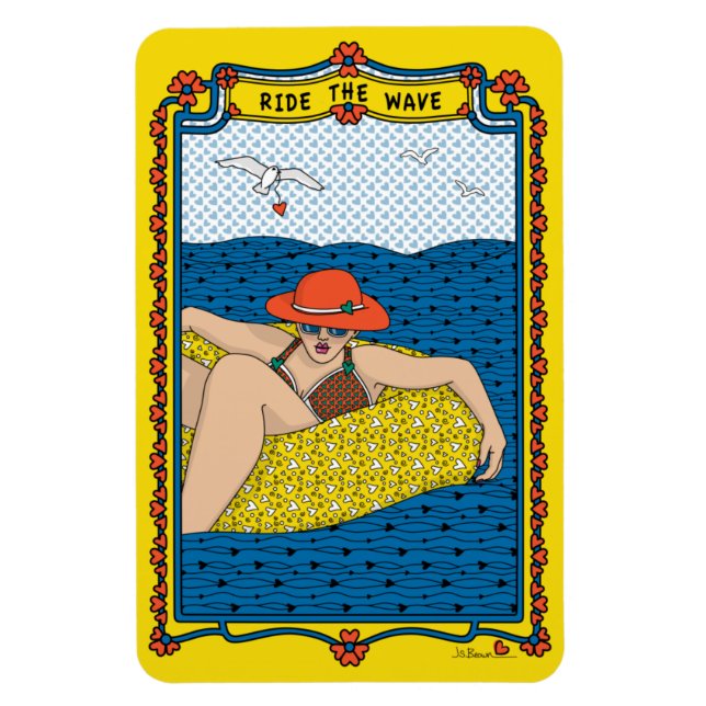 Imán Pasar Por El Wave_A_Refrigerator (Vertical)