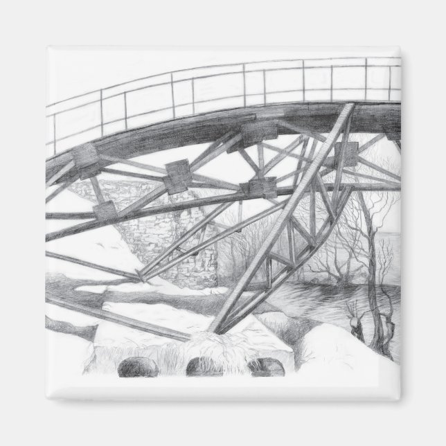 Imán Pasarela antigua (Frente)