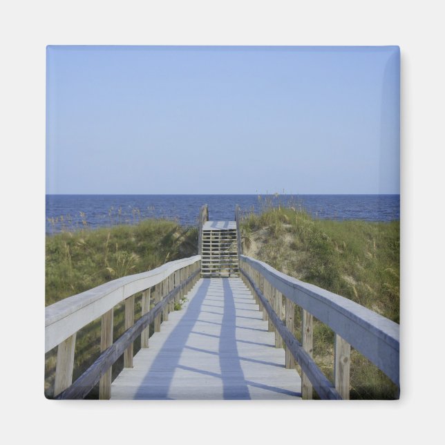 Imán Pasarela de Boardwalk en Georgia (Frente)