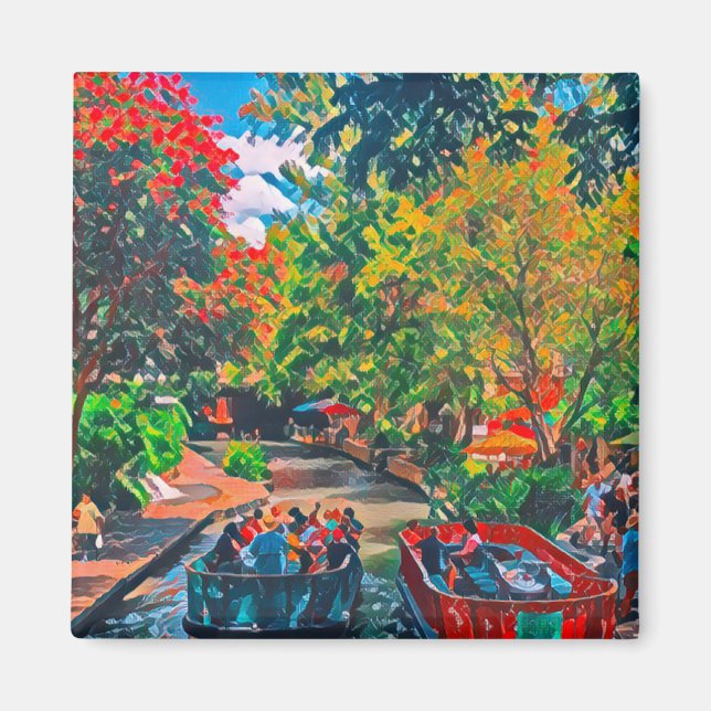 Imán Pasarela de San Antonio (Frente)