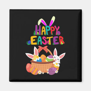 Imán Pascua Feliz Para Mujeres Y Hombres - Pascua